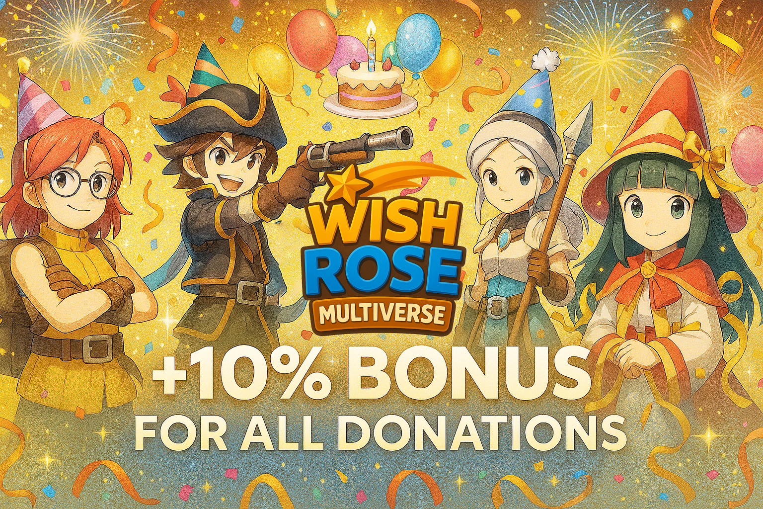 💖 Donation Bonus Celebration
