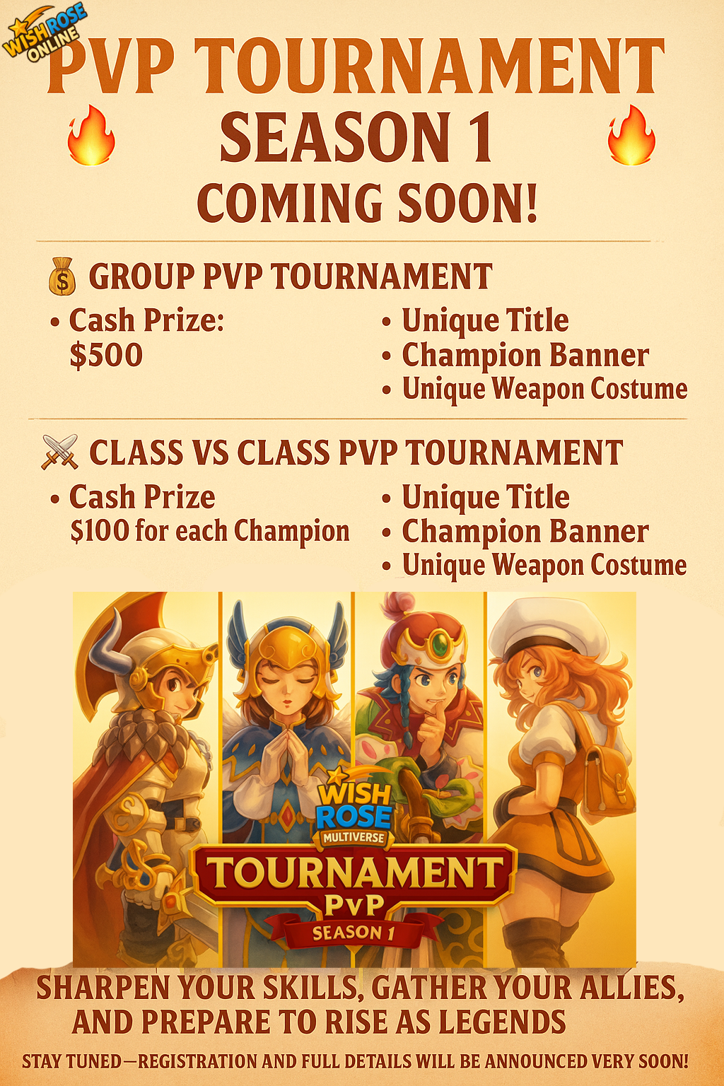 PvP Tournament Season 1 Banner